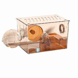 피그미다람쥐사육장 햄스터 케이지 오렌지1단기본패키지