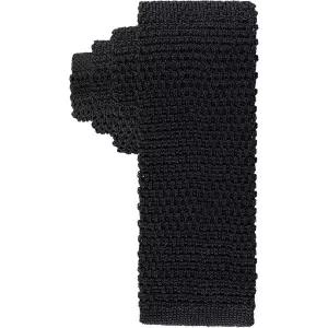 넥타이 타이 선물 남성 토미 힐피거 남성용 솔리드 니트 타이와 글로벌 스트라이프