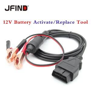 [호환품]JFIND JC02 OBD 자동차 배터리 교체 도구 컴퓨터 ECU 메모리 세이버 비상 전원 공급 장치 활성화