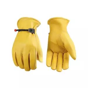 내마모 작업 오토바이 소가죽 라이딩 장갑 캠핑 방염 방풍 보호대