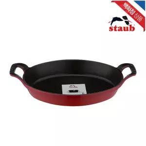 [롯데백화점]스타우브 타원형 스태커블 주물 디쉬 21cm 체리 (ST302106)