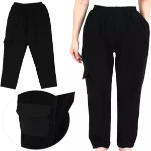 블로스사운드 여름 남성 셰프 팬츠 팩 클래식 5 포켓 카고 배기 키친 팬츠와 탄력 있는 허리