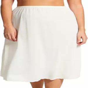 섀도우 라인 플레어 하프 슬립(47116) 30인치 보리 1X