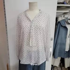 [올리비아하슬러] DP01 쉬폰 땡 블라우스 OHEFBL205_P414492745