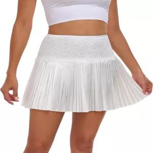 모스콜 여성 하프 슬립 언더 드레스 스커트 익스텐더 레이스 언더스커트