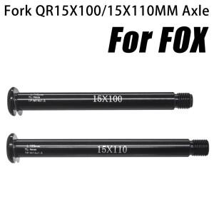 MTB 포크 QR15x100 QR15X110MM FOX SC 32 34 36 시리즈 전면 50g용 스루 액슬 레버 액세서리