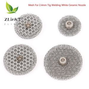 티그 용접 화이트 세라믹 깍지 메쉬 직경 2.4mm 10 12 14 16 1.6mm 1PC