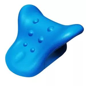 거북목 목디스크쿠션 마사지 견인 어깨 교정 베개 스트레칭 경추 휴대용