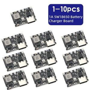 리튬 이온 18650 배터리 충전기 보드 DC-DC 스텝 업 부스트 모듈 TP4056 DIY 키트 부품 3.7V 4.2V