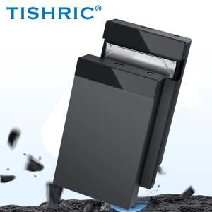 TISRHIC 3.5 외장형 하드 드라이브 인클로저 HDD 케이스 SATA to USB3.0 Type-C 디스크 케이스(게임용 PC