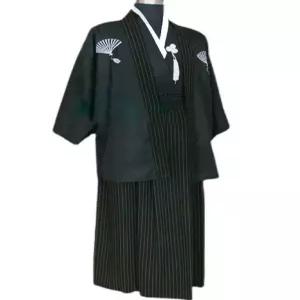 사무라이 기모노 하오리 루즈핏 코스프레 카디건 유카타 유카타가디건 가운 의류 의상 남성