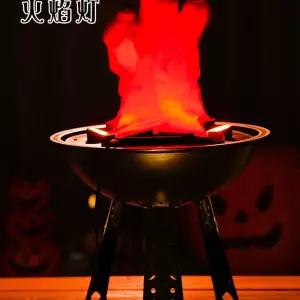 모형 숯불 불멍 LED 장작조명 캠프 플러그인 조형물 인테리어