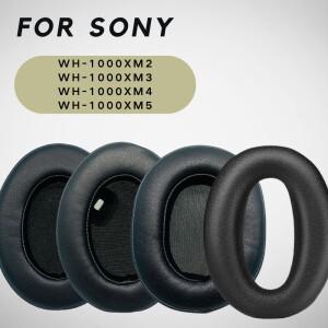 [호환품]소니호환 WH-1000XM3 헤드폰 귀마개 WH 1000 XM3 이어폰 슬리브 헤드셋 용 듀얼 교체 패드 폼