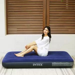 인텍스 듀라빔 야외에어매트리스 네이비