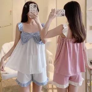 잠옷 세트 홈웨어 파자마파티 나시 여성 공주 주니어