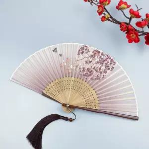 접는 무대 무용 작풍 부채 여름 댄스 소품 중국