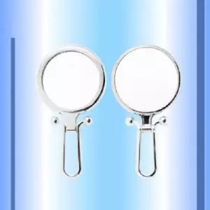 ST-322(S) 양면 손잡이거울 2배확대거울포함/접이식 거울 손거울 탁상거울