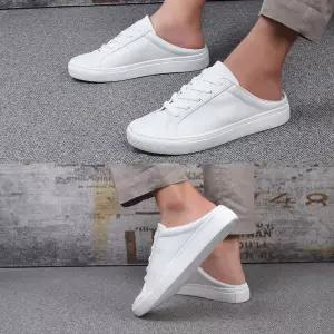 [모두쇼핑}스니커즈 슬리퍼 뮬슈즈 남성 슬립온 운동화 남성슬립온 남자슬립온 남성키높이슬립온 여름슬립