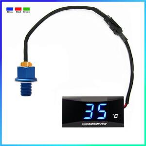 바이크 오토바이 오일 온도 게이지 koso 미니 소형 사각형 디지털 계기판 nmax125 범용 액세서리