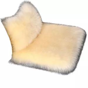 부드러운 소프트 울 쿠션 천연양모방석 등받이 카시트 양털방석 호주수입