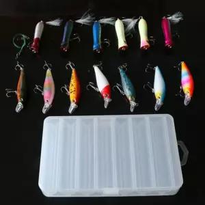 에기 14칸 수납 양면 케이스 태클박스 루어케이스 에기태클박스 에기수납