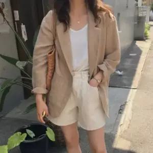 여자자켓 봄 봄자켓 린넨자켓 가을 가을자켓 DS-BB133 베이지