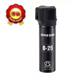 [이지커머스]본끌레 초강력페퍼스프레이건 B-25/형광페퍼_범인표시 호신스프레이 최루원액 여성호신용품 페