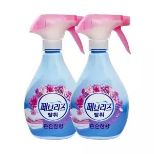 페브리즈 은은한 꽃향 용기 370ml x2 섬유탈취제냄새제거