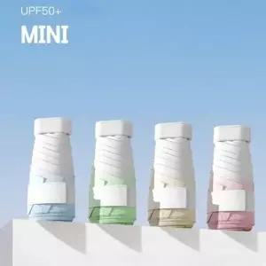 미니 양우산 경량 소형 3단 수동 양산