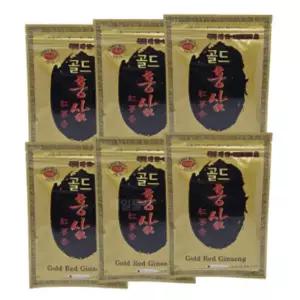 골드홍삼 패드 20매 홍삼 한방성분 건강 찜질 패치 6개