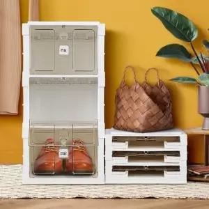 [생활] 접이식신발장 3단 신발정리대 슈케이스 정리함 보관함