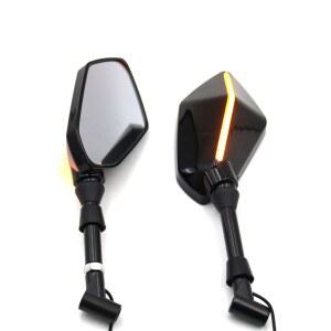 LED 라이트 백미러 후방 사이드 오토바이 하우징 용 카메라 R1200RT 미러가 R1200GS 10mm