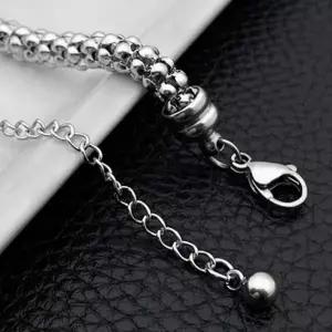 ( )bns 써지컬스틸 아도니스 체인팔찌 6mm 남녀공용팔찌