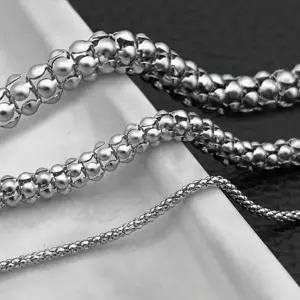 (사이즈 18cm+여유줄 5cm)써지컬스틸 아도니스 체인팔찌 8mm 남녀공용팔찌