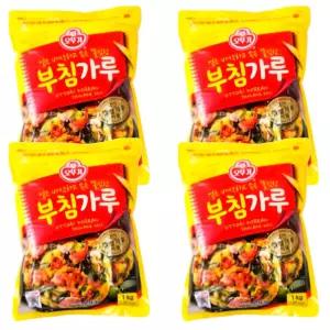 부침가루 1KG 4개