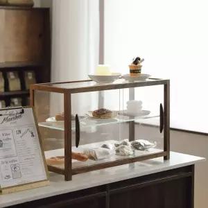 원목 쇼케이스 디저트 원목쇼케이스 과자 베이커리 수납장 그릇 진열대 카