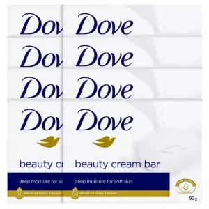 도브비누 화이트 뷰티바 대용량 세수 비누 90g 8개