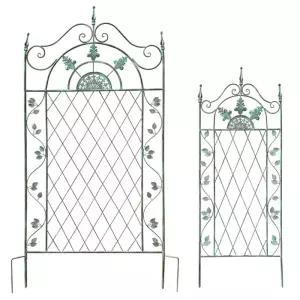 화단 울타리 오벨리스크 아치 가든 지지대 테라스 식물