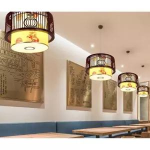 중식당 홍등 조명 갓등 중국식 중국집 호텔 샹들리에