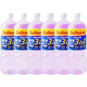 불스원 레인OK 3in1 에탄올 코팅 워셔액 1.8L x6개
