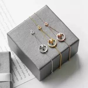 오디 더블 링 팔찌 링팔찌 더블링팔찌 레이어드팔찌 데일리팔찌 하객팔찌