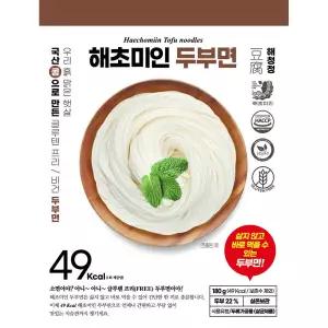 해초미인 두부면 10봉 소스 미포함