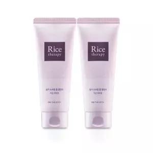 온더바디 라이스테라피 폼클렌징 쌀겨스크럽 150g 2개