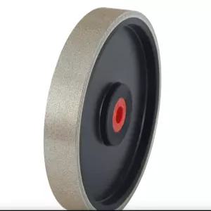 CBN 연삭 휠 6인치 150 그릿 조절 가능한 보어 1인치 와이드 고속 강철 모든 종류의 벤치 연삭기(150