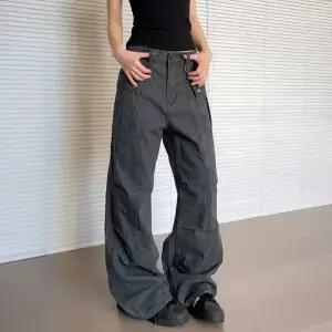 하프밴딩 절개바지 키링고리바지 키링 고리 하프밴딩팬츠 카고바지 포켓