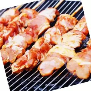 VDF 더바삭한 생닭 꼬치 다리살 100g 10개 튀김