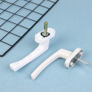 변기레버 금속 플라스틱 강철 도어 전송 핸들 푸시 내부 개방 도어 회전 핸들 잠금 장치