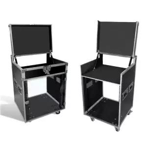 콘솔 믹서 보관함 플라이트 케이스 앰프랙 음향 장비