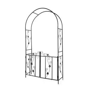 정원 가든 넝쿨 포도나무 아치 울타리 테라스 지지대