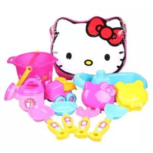 여아용 모래놀이 물뿌리개 미니보트 가방세트 촉감자극 야외용 어린이장난감